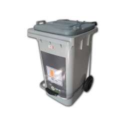 85 Litre Plastik Pedallı Sıfır Atık Geri Dönüşüm Kovası (Metal Atıklar)