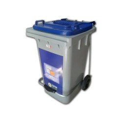 85 Litre Plastik Pedallı Sıfır Atık Geri Dönüşüm Kovası (Kağıt Atıklar)