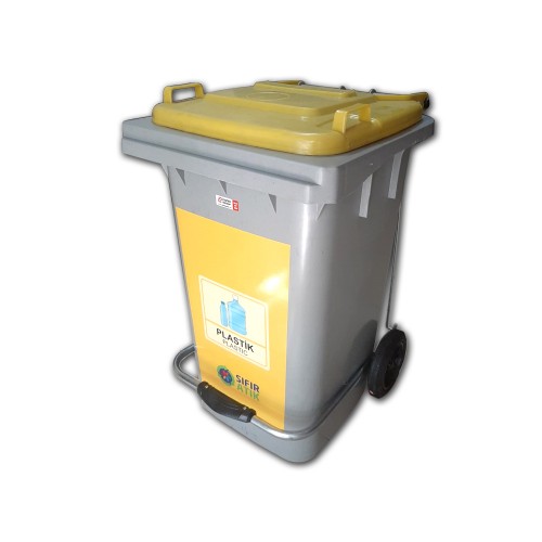 85 Litre Plastik Pedallı Sıfır Atık Geri Dönüşüm Kovası (Plastik Atıklar) 85 Litre Plastik Pedallı Sıfır Atık Geri Dönüşüm Kovası (Plastik Atıklar)