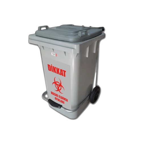 85 Litre Maske ve Eldiven Atık Konteyneri