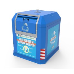 Ambalaj Atık Kumbarası 3000 Litre Vinçli Model