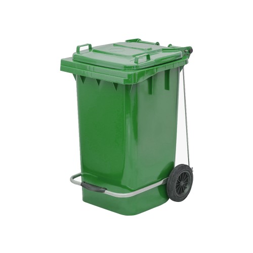100 Litre Plastik Pedallı Çöp Konteyneri