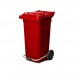120 Litre Plastik Pedallı Çöp Konteyneri