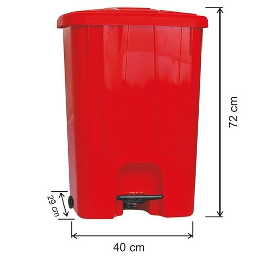 85 Litre İç Mekan Plastik Çöp Kovası 7144