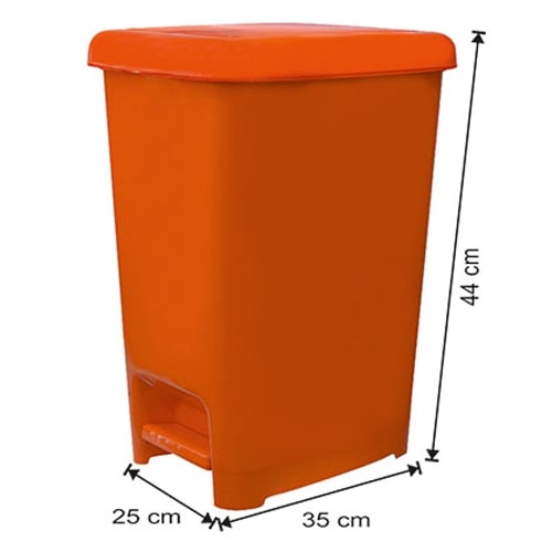 İç Mekan Plastik Çöp Kovası 7553
