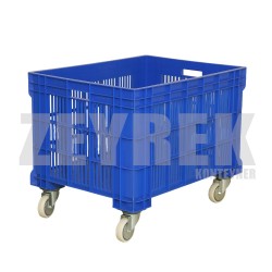 Tekerlekli Plastik Kasa Tekne 2000A