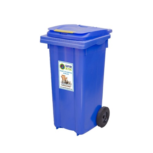 120 Litre Geri Dönüşüm Sıfır Atık Konteyneri