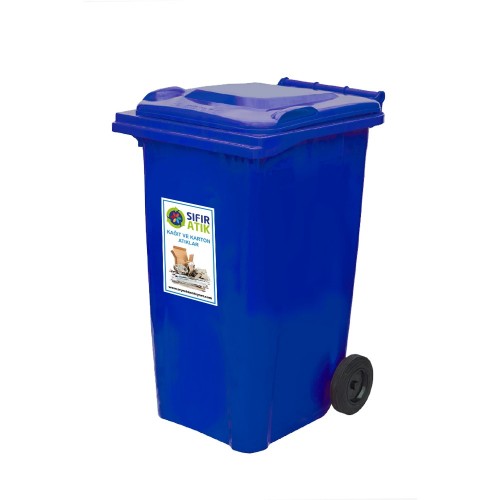 240 Litre Geri Dönüşüm Sıfır Atık Konteyneri