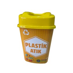 60 Litre Plastik Sıfır Atık Geri Dönüşüm Kovası Plastik