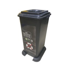 70 Litre Plastik Sıfır Atık Kovası (Geri Dönüştürülemeyen)