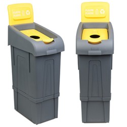 80 Litre Moblen Plastik Sıfır Atık Geri Dönüşüm Kovası