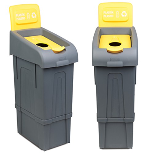 80 Litre Moblen Plastik Sıfır Atık Geri Dönüşüm Kovası