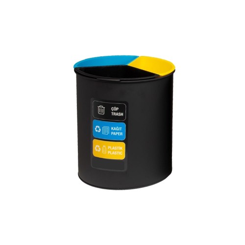 12 Litre 3'Lü Roomcycle Sıfır Atık Kovası 33