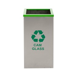 1022D Paslanmaz Sıfır Atık Geri Dönüşüm Kovası