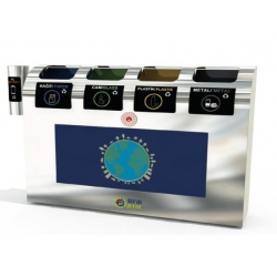 ZK-316A 4'Lü Sıfır Atık Geri Dönüşüm Seti