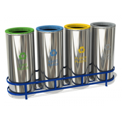 ZK-323A 4'Lü Sıfır Atık Geri Dönüşüm Seti