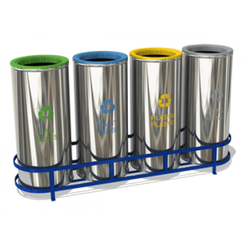 ZK-323A 4'Lü Sıfır Atık Geri Dönüşüm Seti