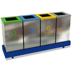 ZK-329A 4'Lü Sıfır Atık Geri Dönüşüm Seti